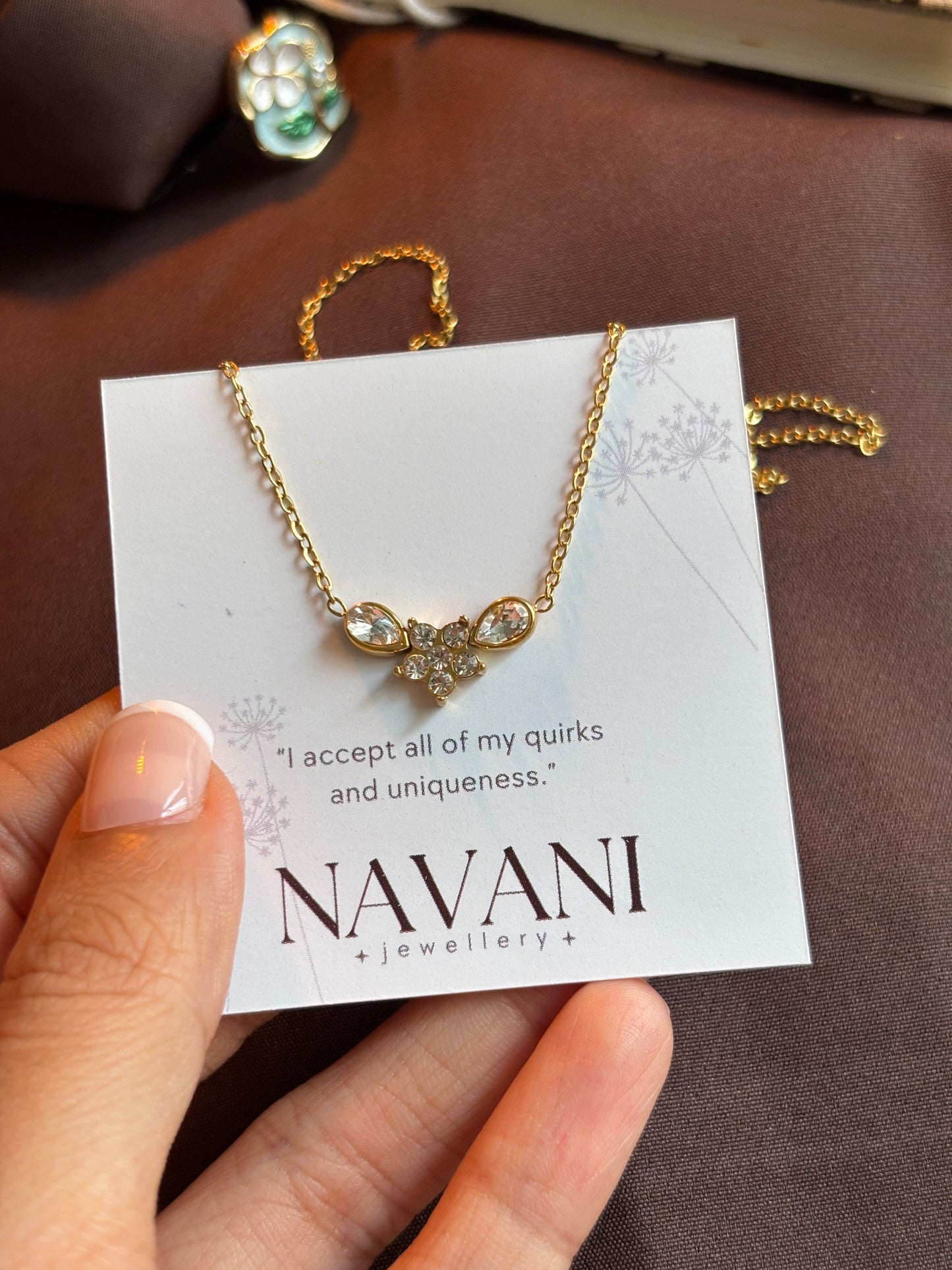 Twinkle Line Necklace β Multi Sparkle β¨ / Crystal Shine π«