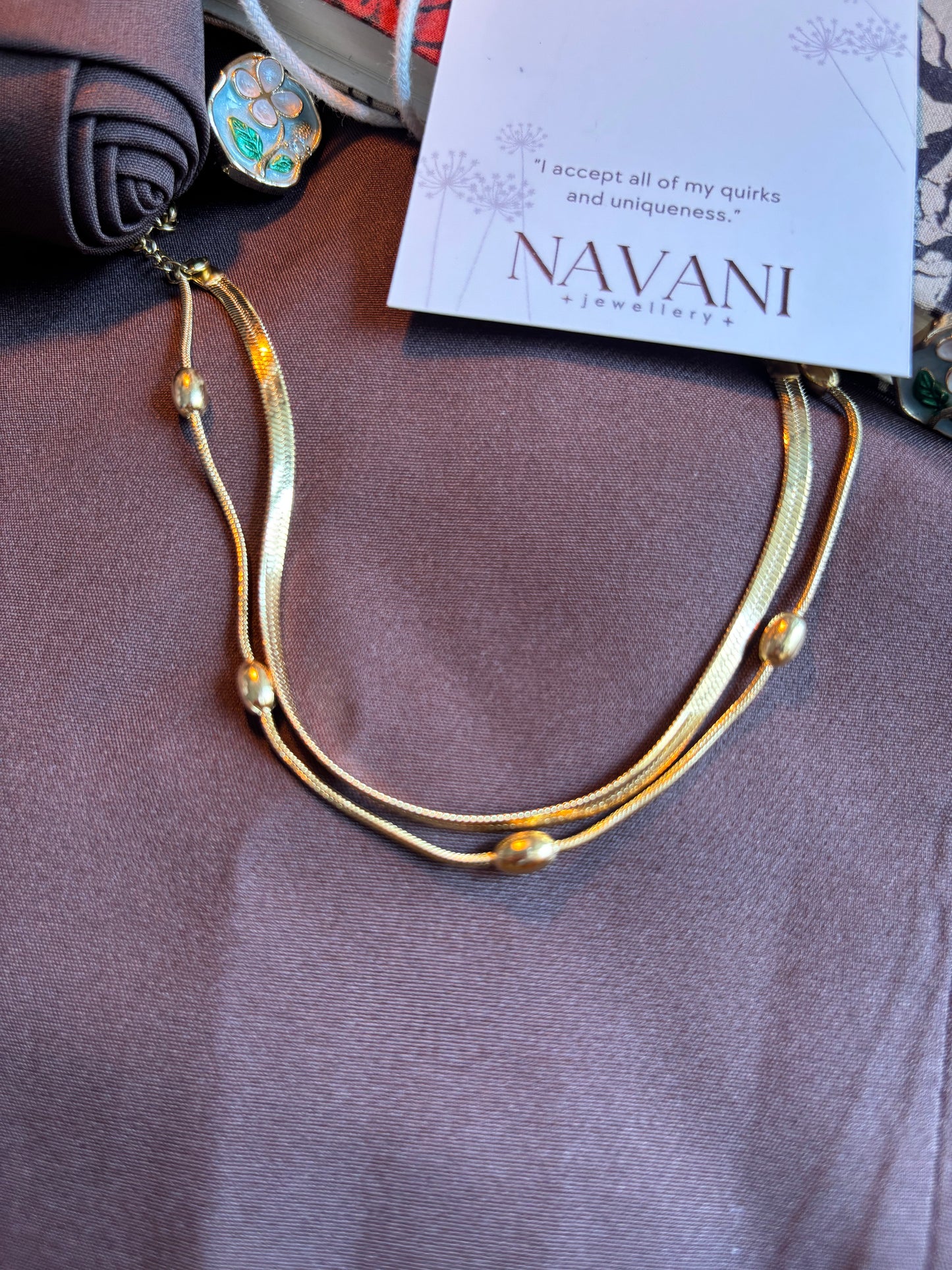 Golden Glide Bracelet | Adjustable Minimalist Gold Bangle