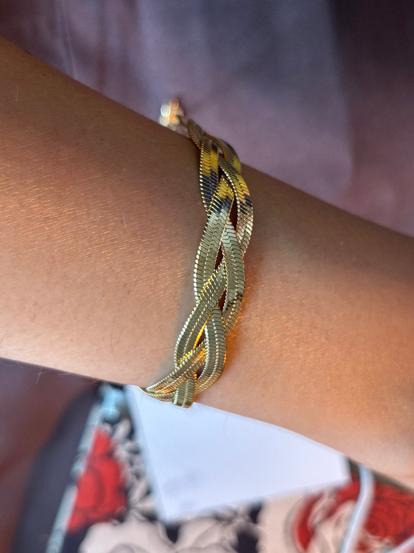 Gleam Gold Duo Bracelet π