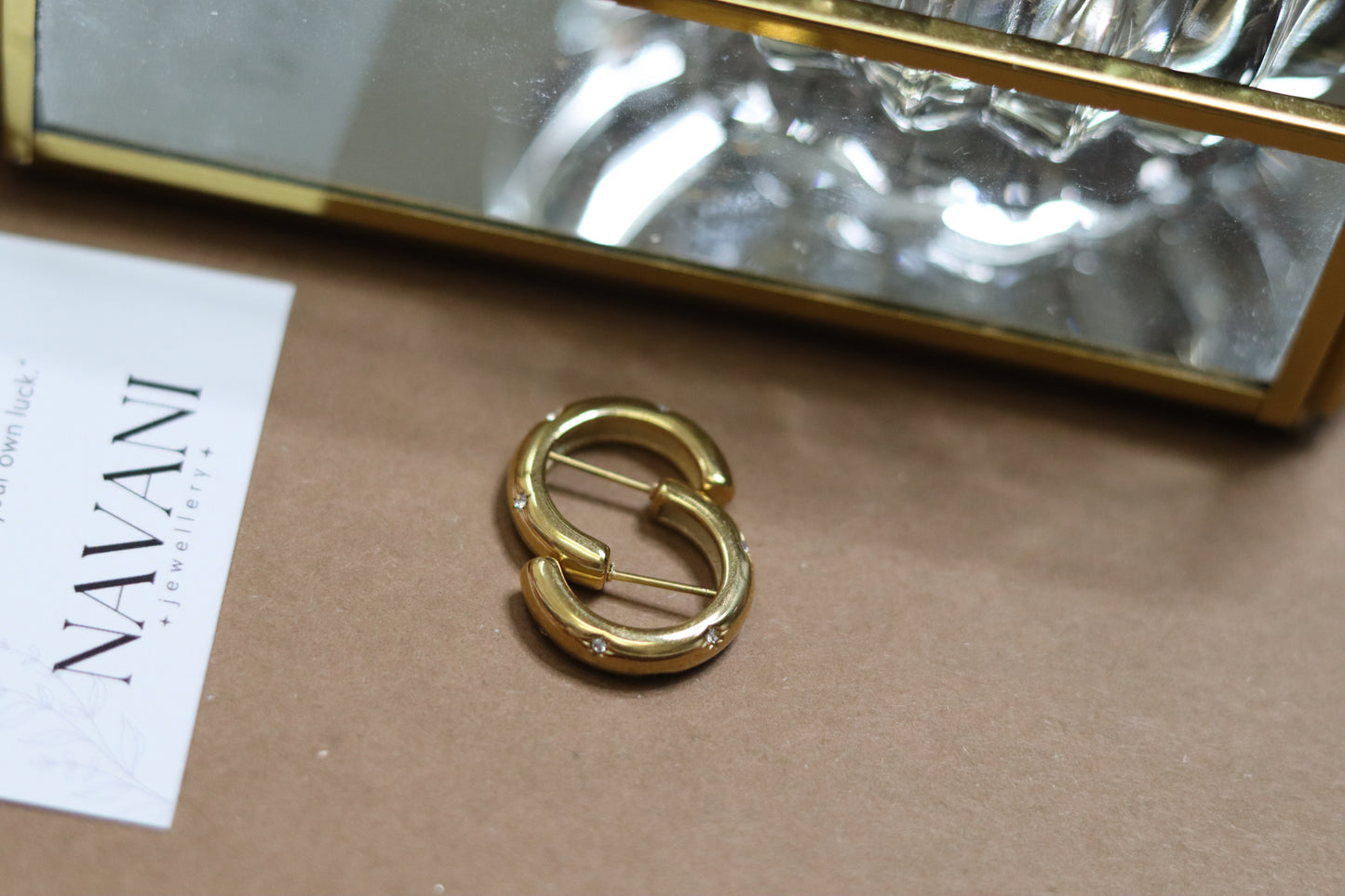Stellar Shine Hoops