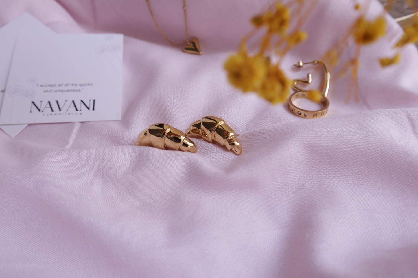 Croissant Earrings