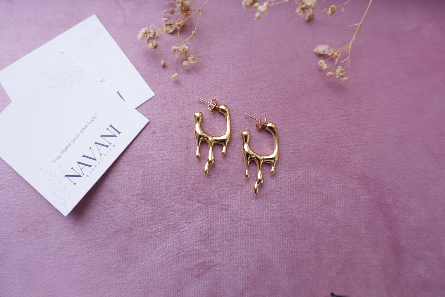 Molten Glow Earrings