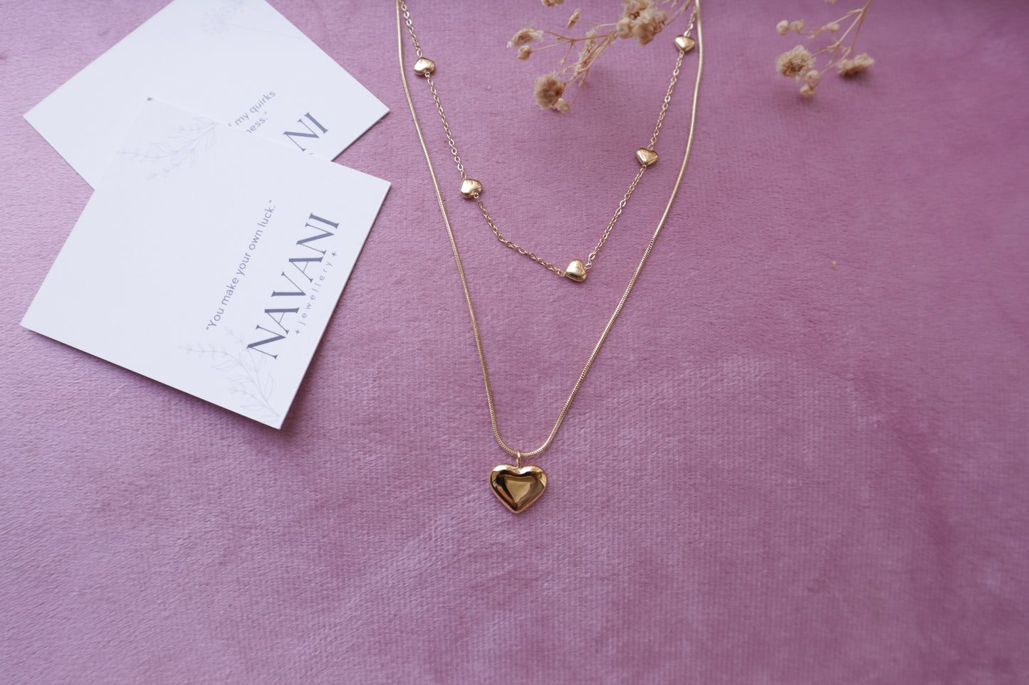 Heartstrings Duo Necklace