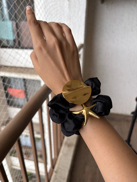Golden Halo Scrunchie ☀️