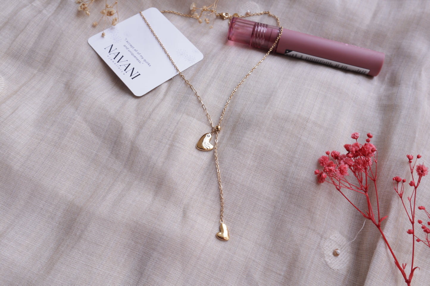 Eternal Love Necklace – 316 Stainless Steel Heart Pendant