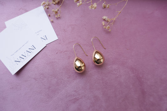 Golden Drop Earrings
