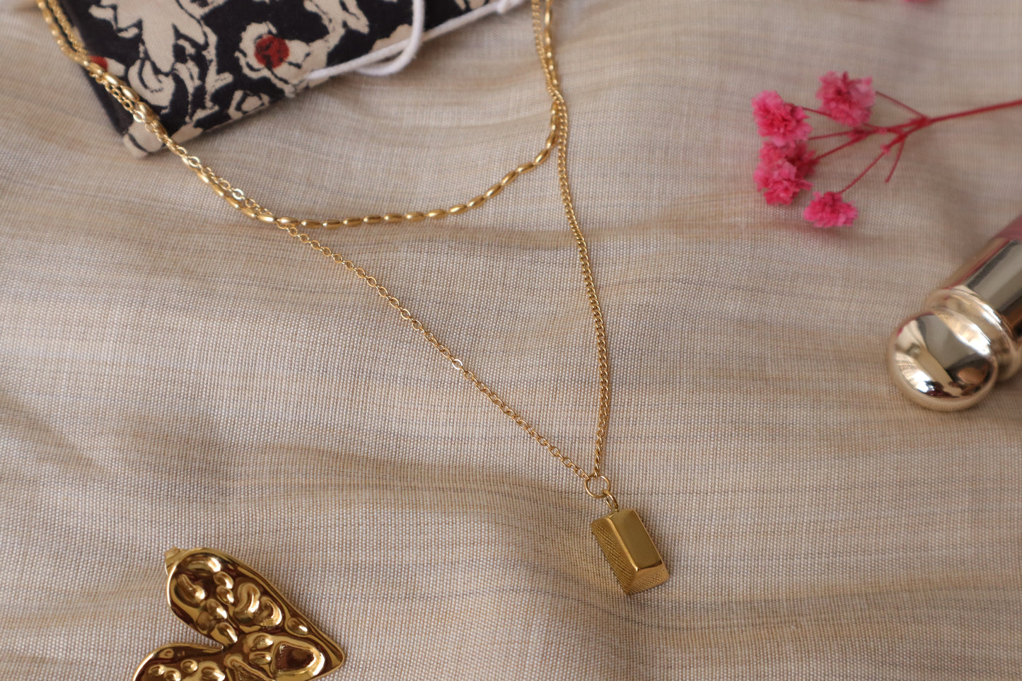 Gold Drop Pendant