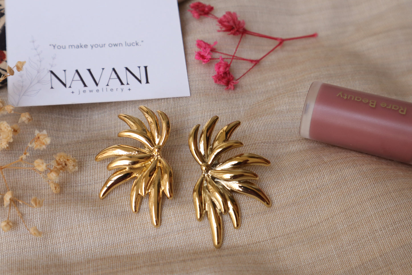 Tropical Blaze Statement Studs – Navani Jewellery 🌴✨